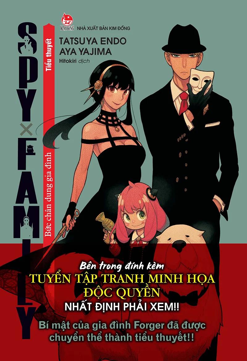 spy x family tiểu thuyết bức chân dung gia đình