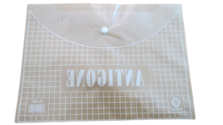 Túi clear khổ A4 trung Trà My