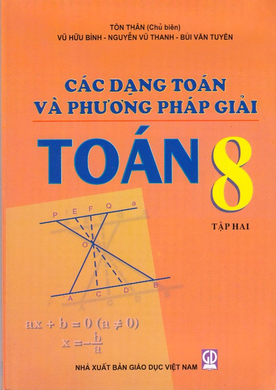 Các dạng toán và phương pháp giải toán 8/2