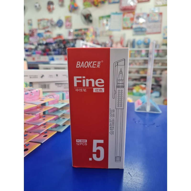 Bút nước 880K/Đỏ(12c/H) (cái) Baoke