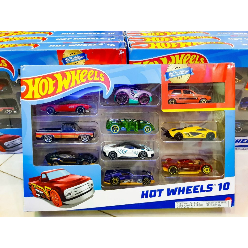 Bộ 10 siêu xe Hot Wheels (cái)