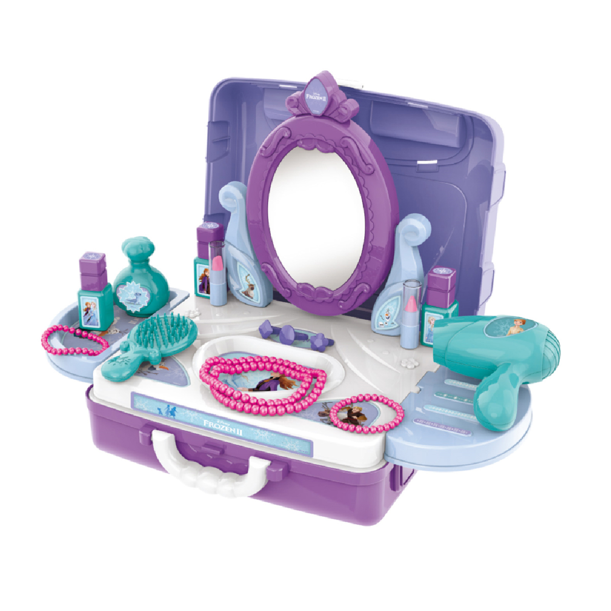 Đồ Chơi Trang Điểm Dáng Vali 3 trong 1 Frozen