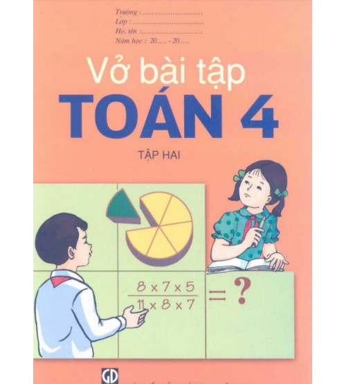 Vở bài tập - Toán 4/2