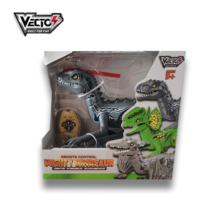 Đồ chơi Khủng long dũng mãnh điều khiển từ xa Raptor (hộp)