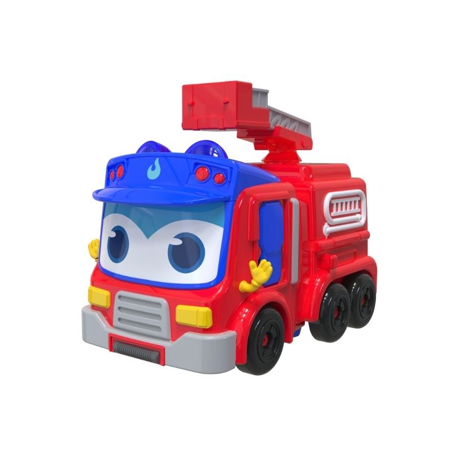 Robot biến hình có đèn và âm thanh cứu hỏa GoGo Firy