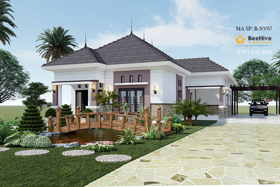 Vì sao mẫu thiết kế biệt thự nhà vườn được ưa chuộng? shopmaunha.com