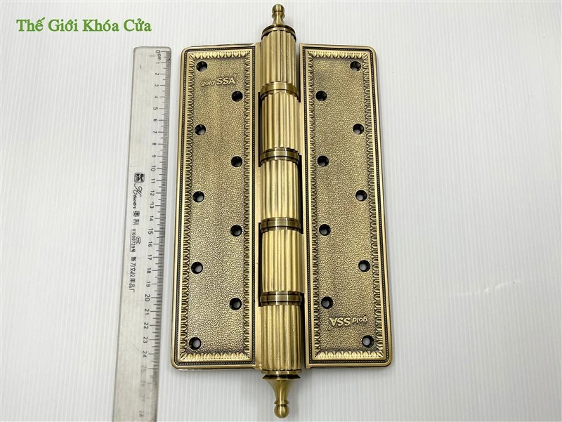 Bản Lề Đồng Gold SSA HL-68-SF – Giải Pháp Tối Ưu Cho Cửa Có Tải Trọng Lớn