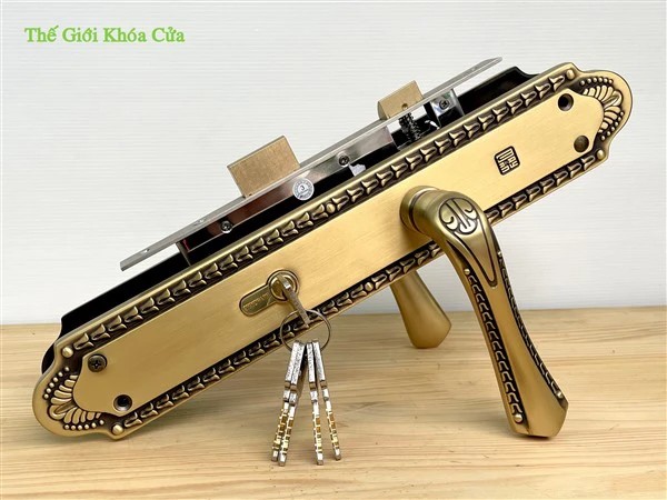 Huy Hoàng HCX – Dòng khóa đại sảnh cho chủ nhà ưa thích phong cách tối giản