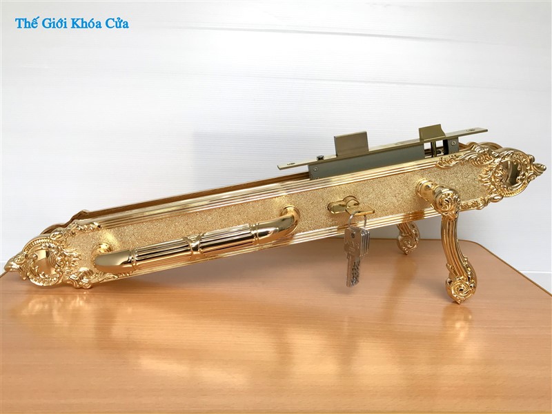 Viair SA48-18K: Điểm nhấn khóa cửa đại sảnh nhập khẩu Châu Âu cho biệt thự