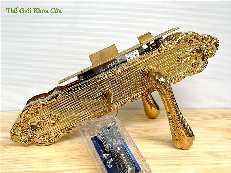 Top 3 mẫu khóa cửa chính tay gạt đẹp nhất hiện nay