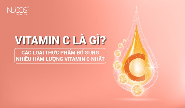 Vitamin C là gì? Các thực phẩm giàu Vitamin C nhất - Nucos Nhật Bản