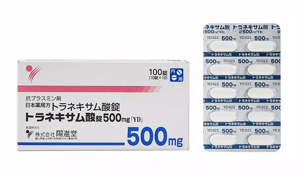 Viên uống trắng da trị nám Transamin 500mg Nhật Bản