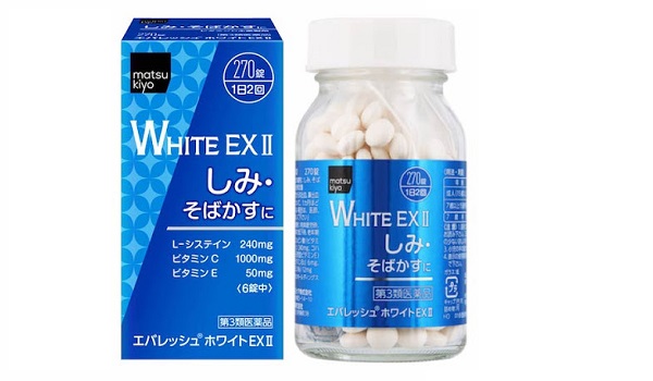 Viên uống trắng da White Ex Nhật Bản