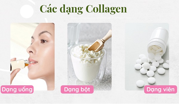 Các sản phẩm Collagen của Nhật hiện nay có 3 dạng chủ yếu