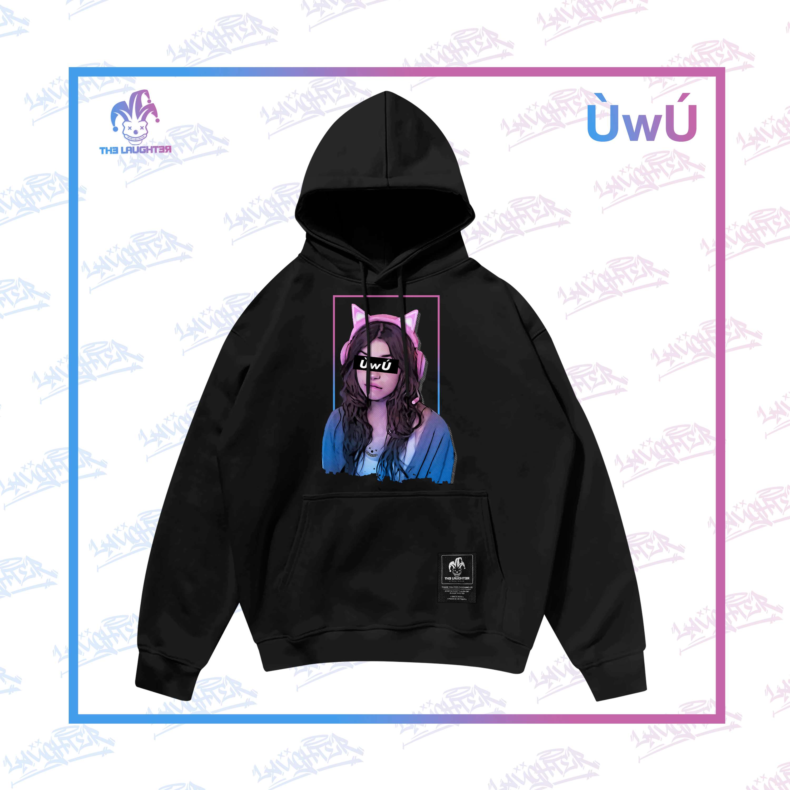 LAUGHTER UwU HOODIE