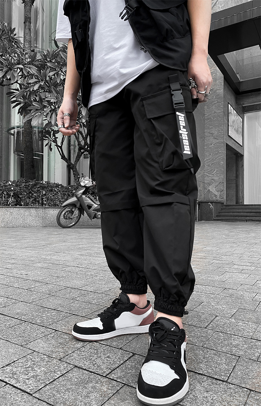 New Look Khaki Cotton Cuffed Cargo Trousers - Dark Khaki | very.co.uk