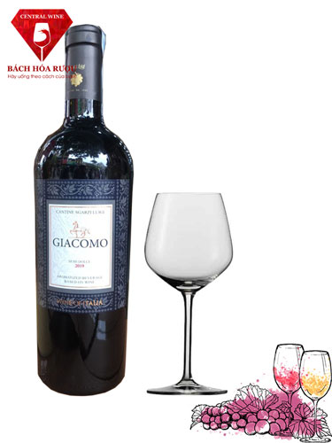 Vang ngọt Ý Giacomo