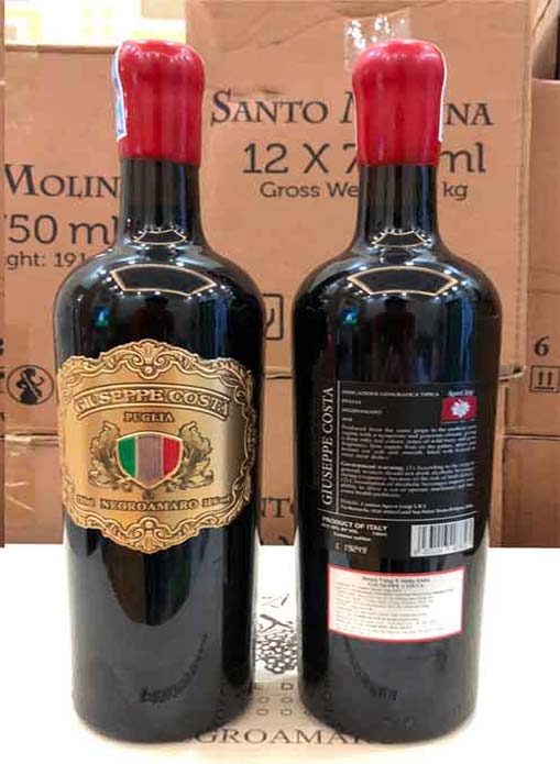 Rượu vang Giuseppe Costa