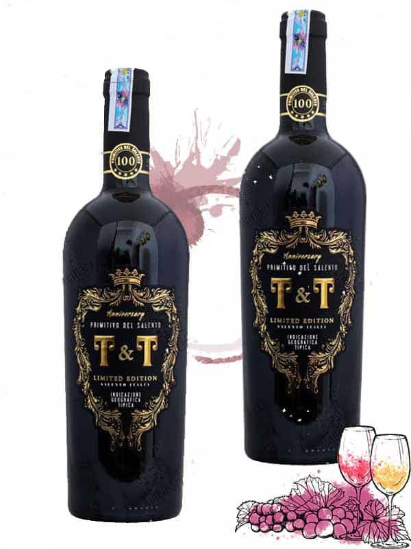 Rượu vang Ý T&T Primitivo del Salento Limited edition