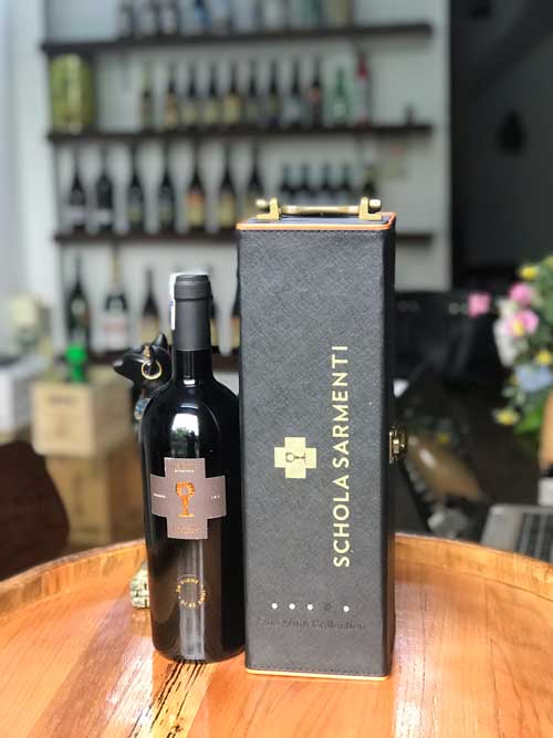 Hộp của Rượu vang Ý Diciotto Rosso Salento