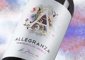 Nhãn của Rượu vang Allegranza Tempranillo Shyraz Tây Ban Nha