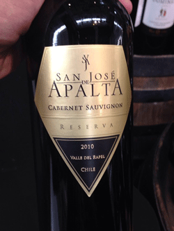 Nhãn của Rượu vang Apalta Cabernet Sauvignon Reserva