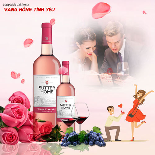 Rượu vang Sutter Home White Zinfandel