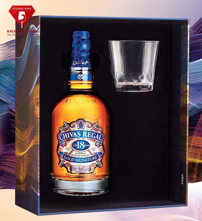 Hộp quà Chivas 18 rất phù hợp làm quà tặng