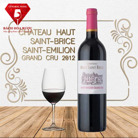 Rượu Vang Chateau Haut Saint Brice Grand Cru