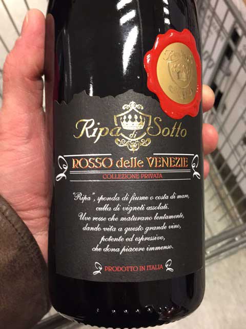 Ripa di Sotto Rosso delle Venezie Collezione Privata