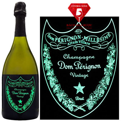 Rượu Dom Perignon Luminous Dom Đèn Phát sáng