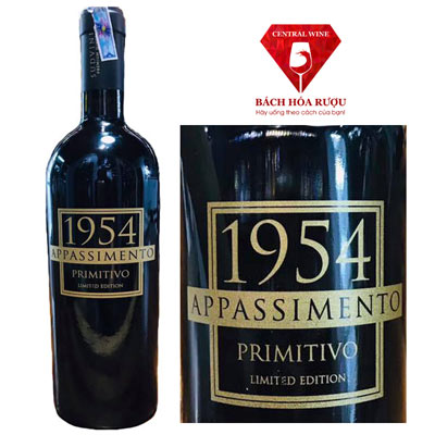 rượu vang Ý 1954 Appassimento Primitivo