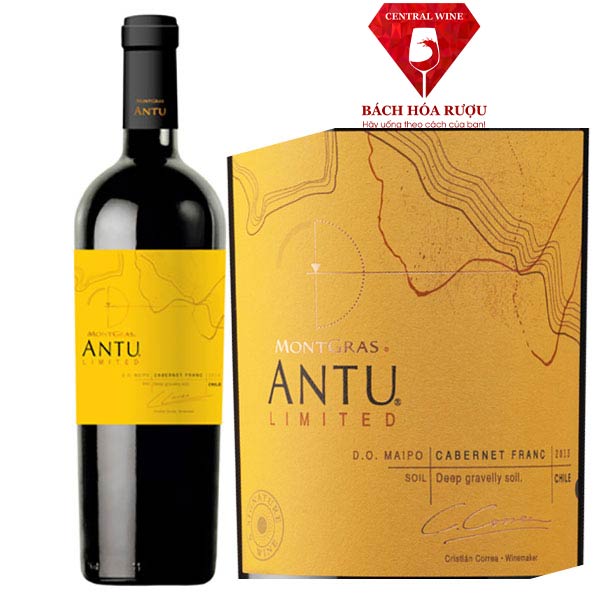 Rượu Vang Montgras Antu Limited