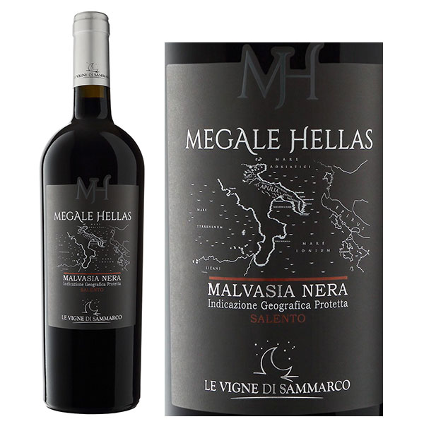 Rượu vang Le vigne di Sammarco Megale Hellas Malvasia Nera