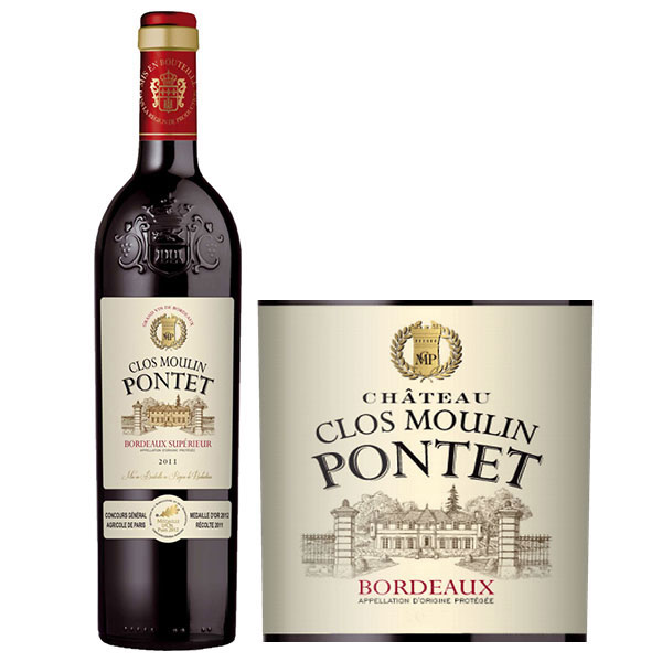 rượu vang pháp chateau clos moulin pontet