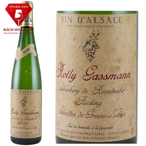 Rượu vang Rolly Gassmann De Rorschwihr Riesling