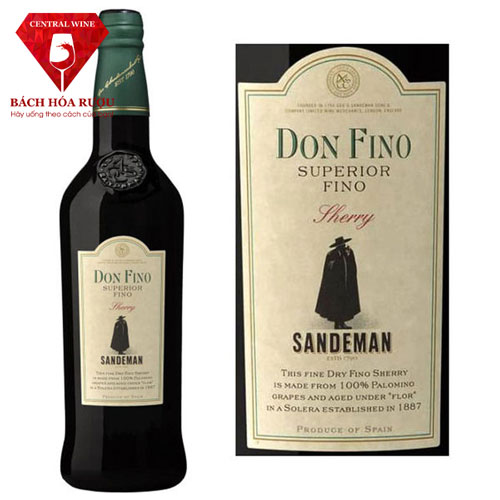 Rượu Vang Sandeman Pedro Ximenez Sherry