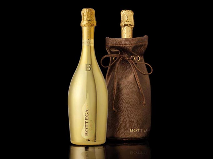 Rượu Champagne Bottega Gold