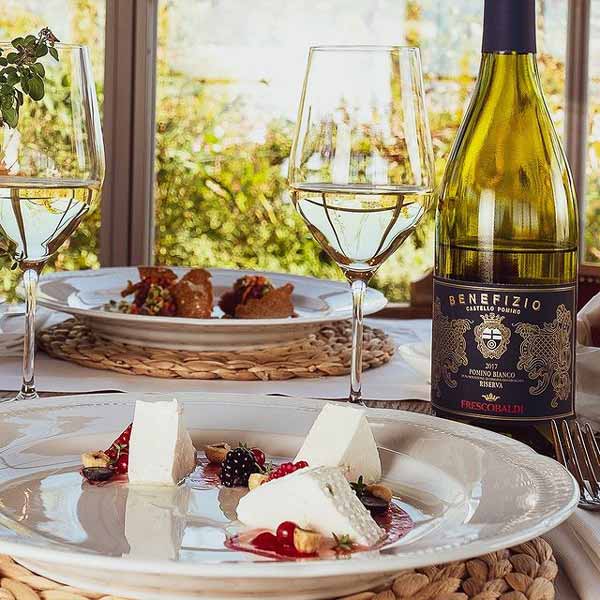 Vang trắng Ý Benefizio Pomino Bianco Riserva