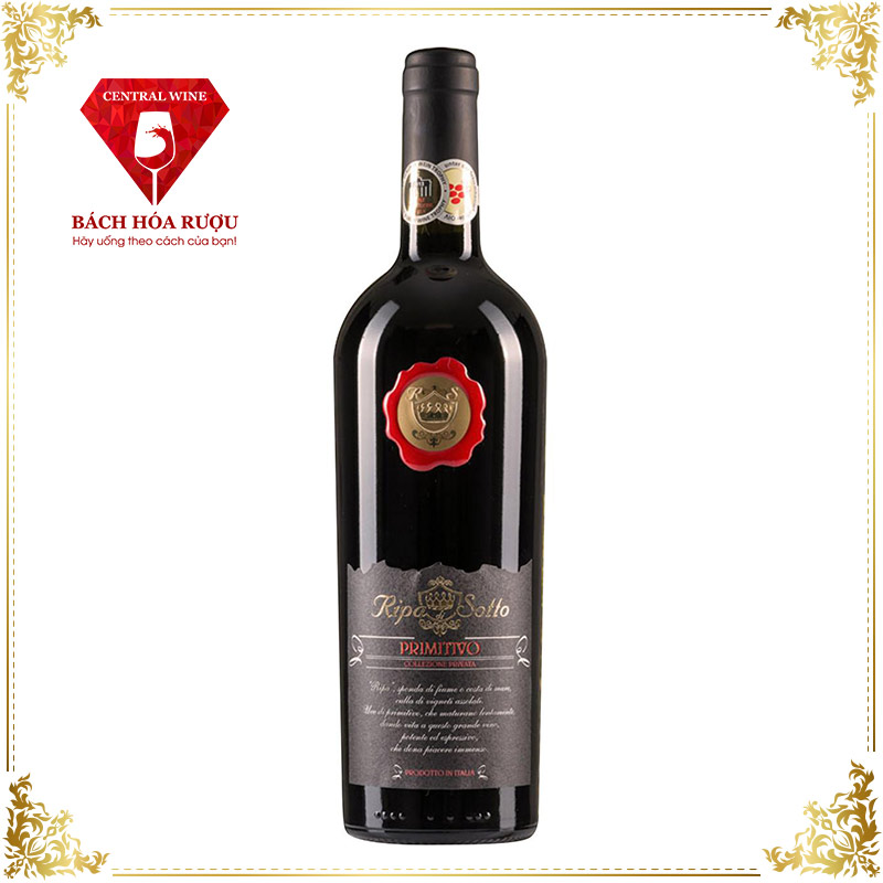 Rượu vang Ripa di Sotto Primitivo
