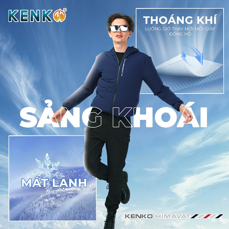 Áo điều hòa Kenko giải pháp giúp chống nóng cho lái xe, tài xế