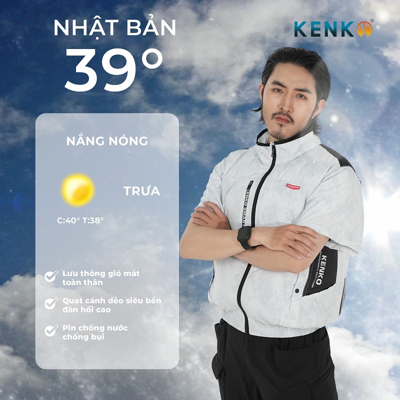 Tại sao người dùng Nhật Bản lại ưa chuộng áo điều hòa Kenko cho mùa nắng nóng