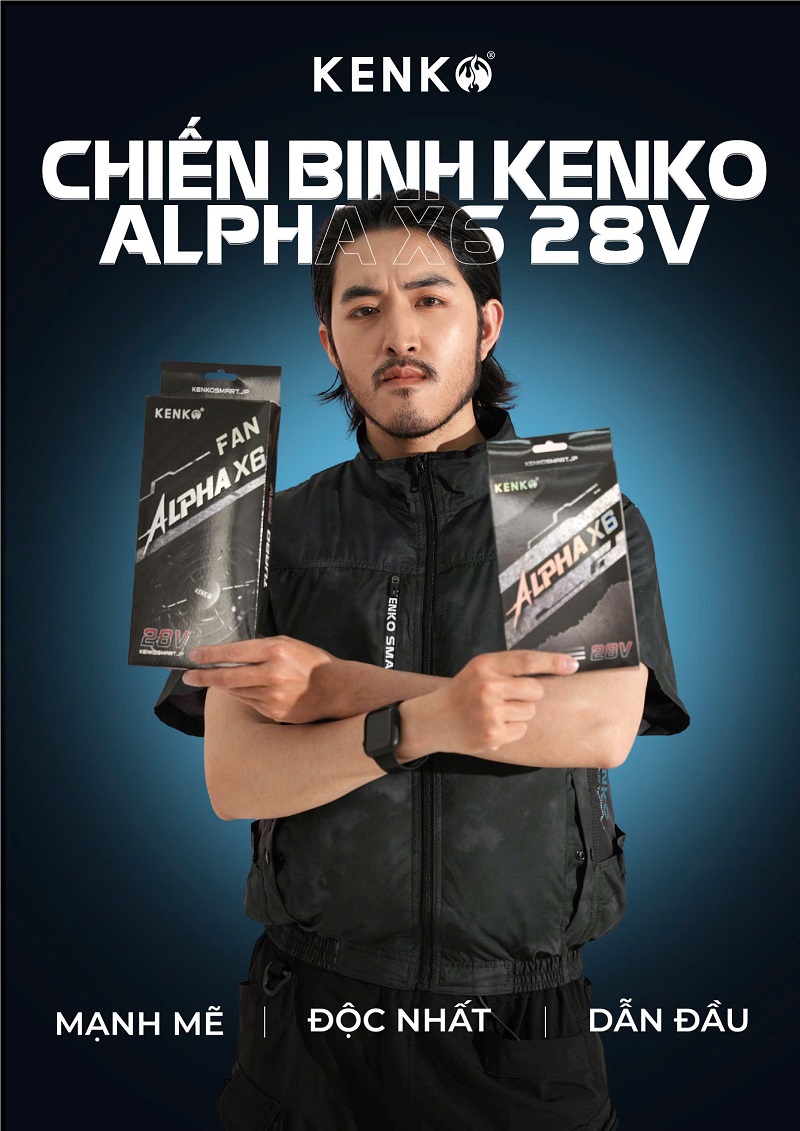 Mua pin quạt áo điều hòa Nhật Bản Kenko 28V ở đâu uy tín, chính hãng?