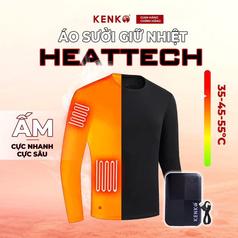 Áo giữ nhiệt sưởi ấm HEATTECH KENKO