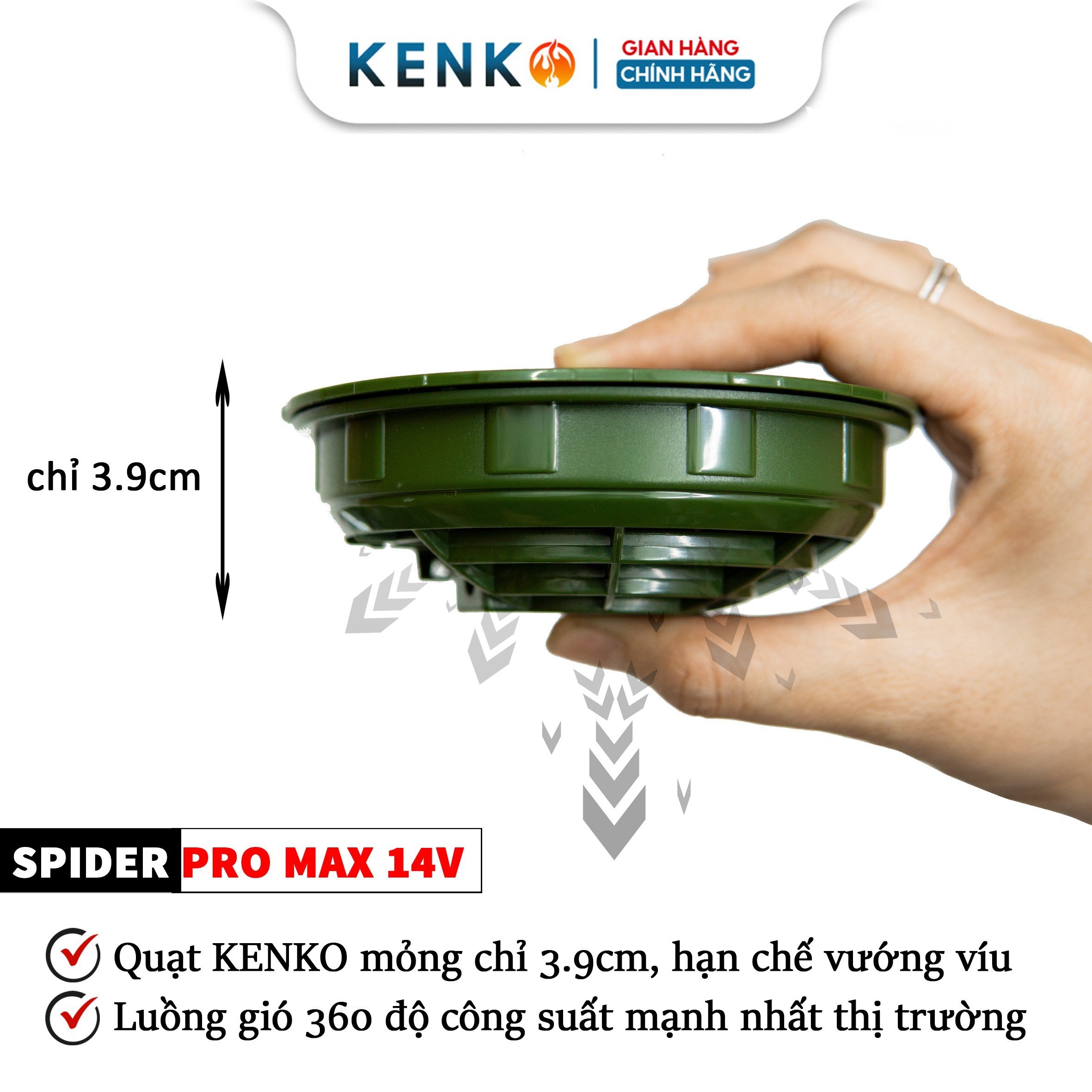 Bộ phụ kiện KENKO PROMAX 14V mới nhất 2023