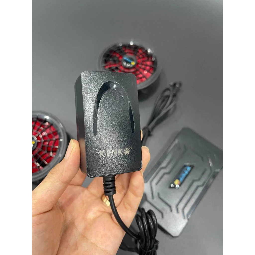 Bộ sạc pin áo điều hòa KENKO chính hãng