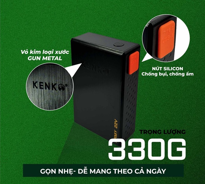 Pin áo điều hòa KENKO Army 22v