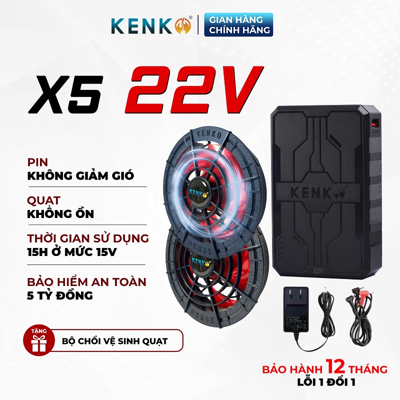 Áo điều hoà KENKO ASAWIND kiểu dáng gile màu rêu