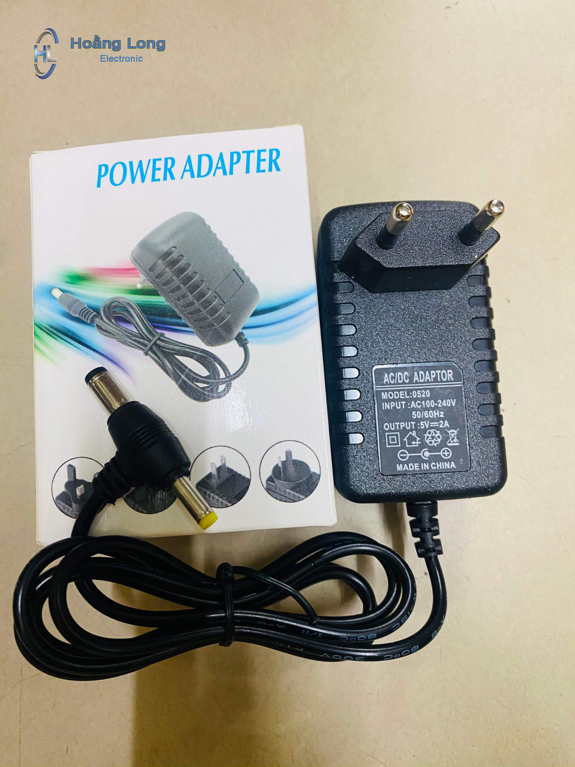 Nguồn 5V2A Power Adapter AC-DC- Linh Kiện Điện Tử Hoằng Long
