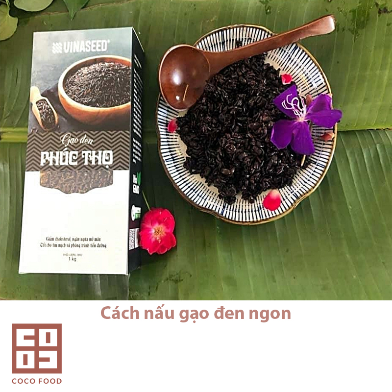 Cách nấu gạo đen ngon đúng điệu Cách nấu gạo đen ngon đúng điệu